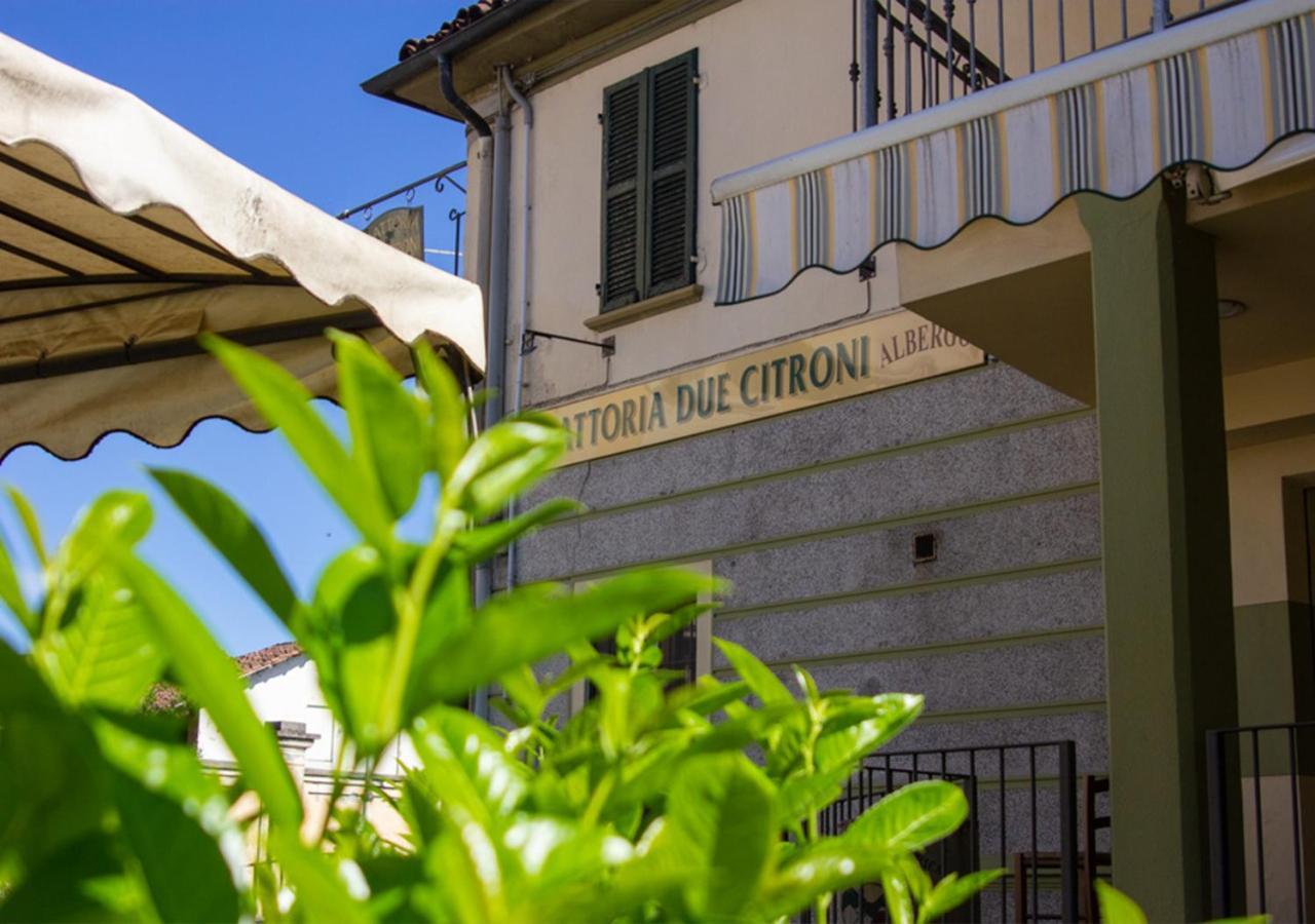 Hotel Trattoria Due Citroni Casalgrasso Exteriér fotografie